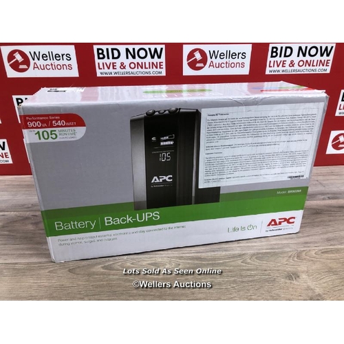 8176 - APC BACK-UPS PRO BR900MI - LINE-INTERACTIVE UPS - 900VA/540W - 6 X IEC 60320 C13 / NEW