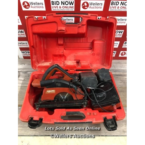 8177 - HILTI WSC 70-A36 CIRCULAR SAW 2X BATTERIES 36V 3.9AH / T49