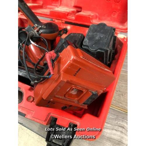 8177 - HILTI WSC 70-A36 CIRCULAR SAW 2X BATTERIES 36V 3.9AH / T49