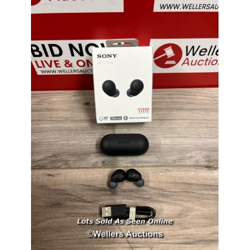 8219 - SONY WF-C700N NOISE CANCELLING IN-EAR HEADPHONES / POWER UP, DON' CONNECT TO BT, MINIMAL SIGNS OF US... 