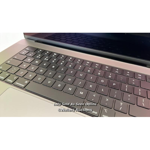 8248 - APPLE MACBOOK PRO 2021 / A2485 / 16GB RAM / 512GB SSD / M1 PRO CHIP / SERIAL NUMBER: L5WF26MJKG / OR... 