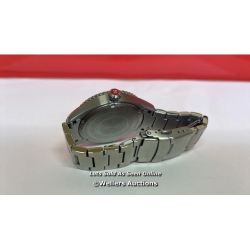 8290 - GENTS SWISS MILITARY HANOWA GH2010 STAINLESS STEEL WATCH, PREOWNED / T29