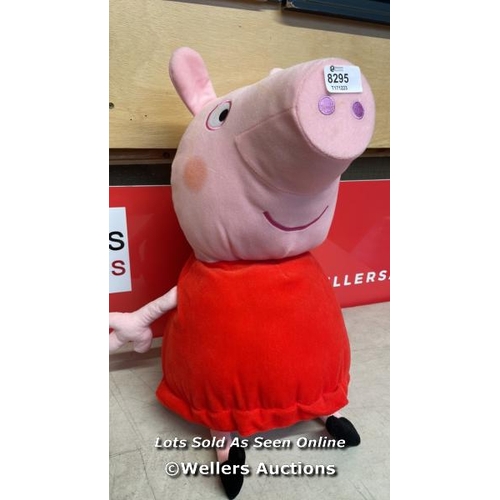 8295 - PEPPER PIG SOFT TOY, PREOWNED / T30