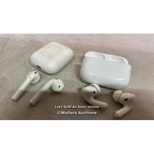 8310 - X2 APPLE AIRPODS INC. A1602 AND A2190 / UNCHECKED / T32