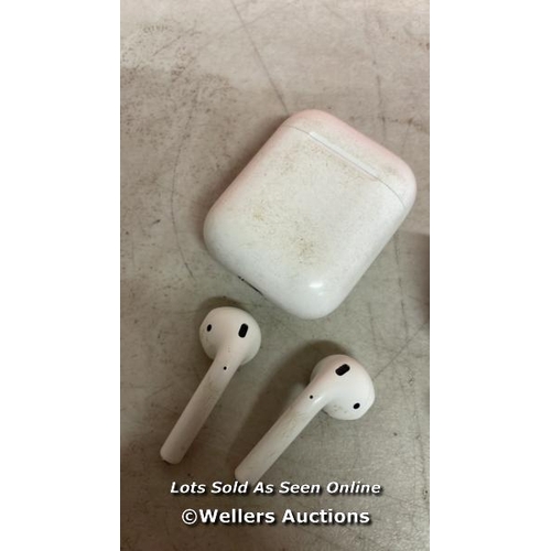 8310 - X2 APPLE AIRPODS INC. A1602 AND A2190 / UNCHECKED / T32