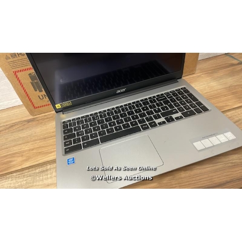 8345 - ACER 315 CHROMEBOOK / INTEL PENTIUM N5000 SILVER / INTEL UHD GRAPHICS 605/ 4GB RAM / 64GB EMMC / 15.... 