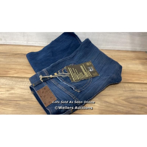 8362 - LADIES NEW SHARKAH CHAKRA BLUE JEANS / T50