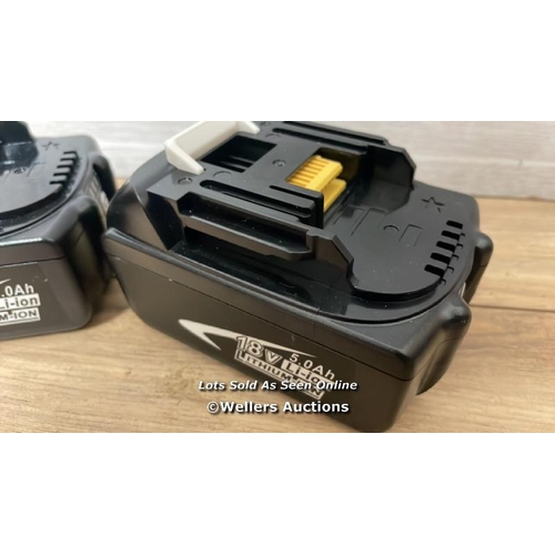 8378 - X2 18V 5.0AH LI-ON DRILL BATTERIES TO FIR MAKITA