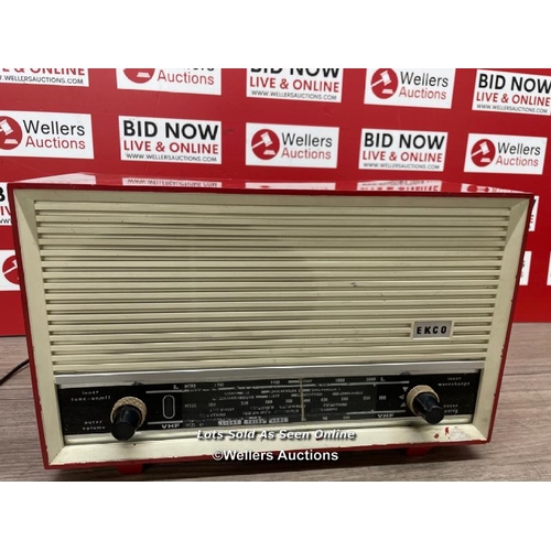 18 - EKCO VHF RADIO  / D5