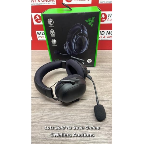 44 - RAZER BLACKSHARK V2 PRO WIRELESS GAMING HEADSET, RZ04-03220100-R3M1 / UNTESTED / MINIMAL SIGNS OF US... 