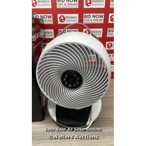 55 - MEACO AIR CIRCULATOR FAN / POWERS UP / SIGNS OF USE / C19