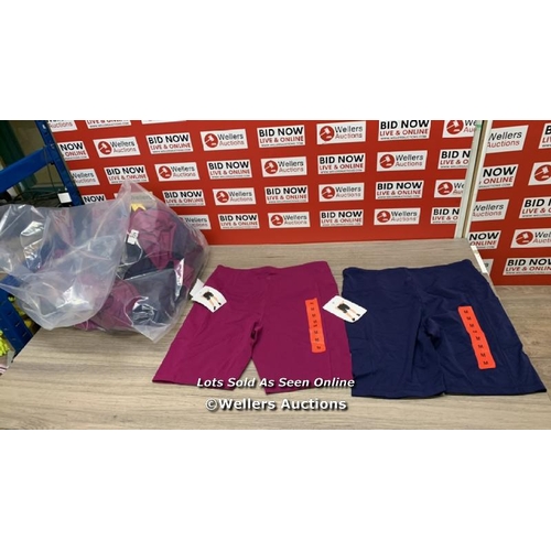 86 - 20X LADIES NEW TUFFS SHORTS / MIXED COLOURS AND SIZES / C25