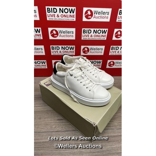 96 - GENTS PRE-OWNED & BOXED TED BAKER TRAINERS / 38 / E49