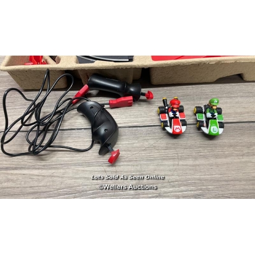 263 - MARIO KART TWIN PACK MARIO & YOSHI REMOTE CONTROL CARS / MINIMAL SIGNS OF USE / NOT FULLY CHECKED SE... 