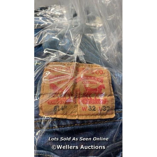 281 - BAG OF JEANS INCL. LEVI'S