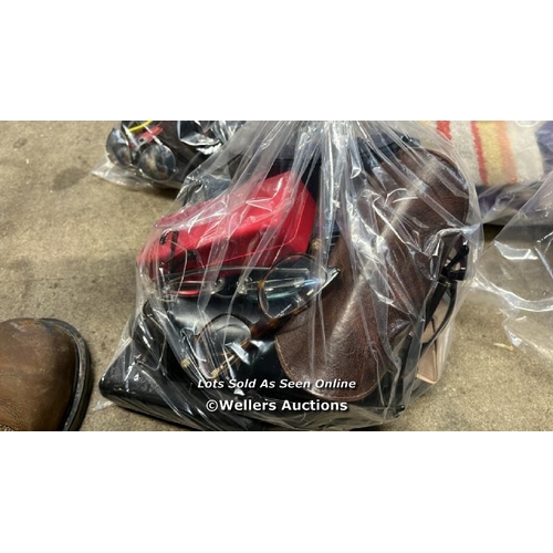 335 - BAG OF GLASSES FRAMES AND CASES