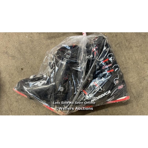 358 - PAIR OF NORDICA 120 PRE-OWNED BOOTS