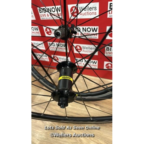 9539 - MAVIC KSYRIUM ELITE WHEEL SET (SHIMANO 11 SPEED HUB) / T11