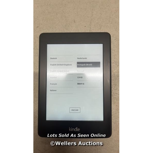 9575 - AMAZON KINDLE PAPERWHITE / DP75SDI / RESTORED TO FACTORY DEFAULTS / T53