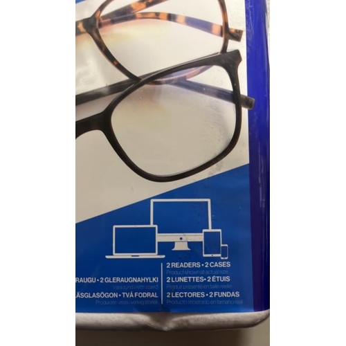 215 - FGX BLUELIGHT 3083 +2.50 LADIES GLASSES / NEW AND SEALED  / C41