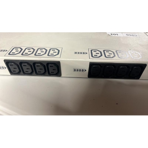 216 - APC AP9212 - MASTERSWITCH POWER DISTRIBUTION UNIT  / C41