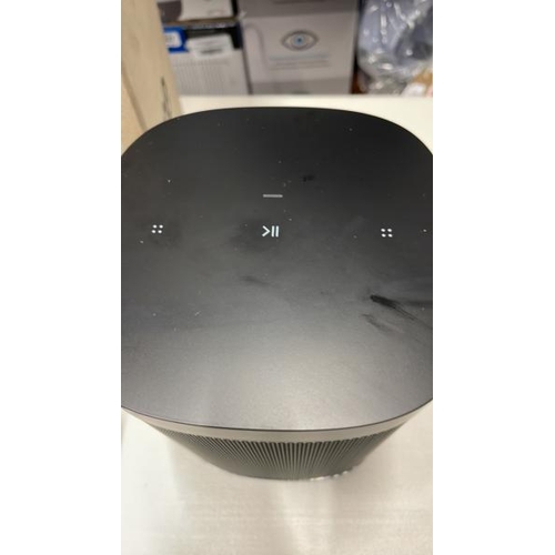 246 - SONOS ONE SL SPEAKER - BLACK / POWERS UP, MINIMAL, IF ANY, SIGNS OF USE, UNABLE TO CONNECT TO BT / C... 