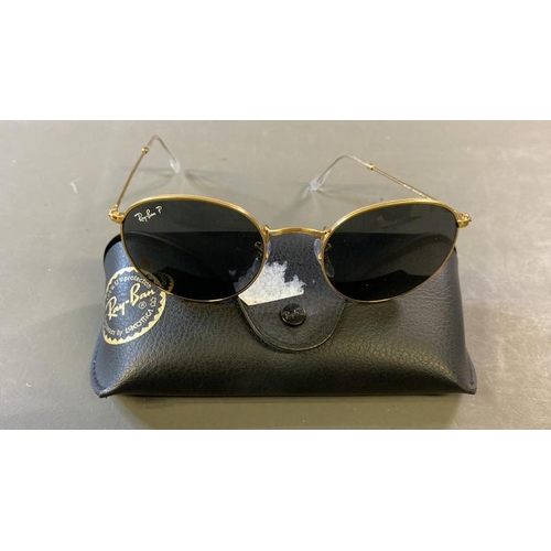 9588 - RAY-BAN RB447 ROUND METAL INCL. CASE