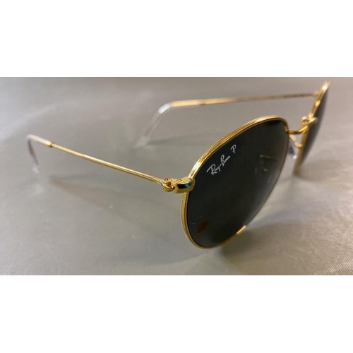 9588 - RAY-BAN RB447 ROUND METAL INCL. CASE