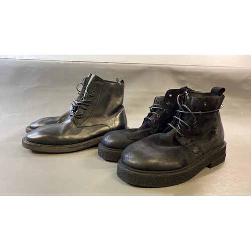 9631 - X1 PAIR OF MARSELL BOOTS SIZE 40 AND X1 PAIR OF FARFETCH BOOTS 40