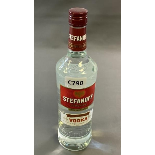 9637 - NEW STEFANOFF VODKA 37.5% VOL. 70CL