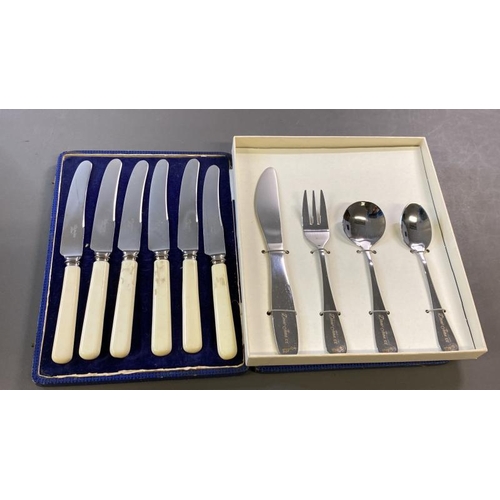 9647 - X2 STAINLESS STEEL SET OF CUTLERY