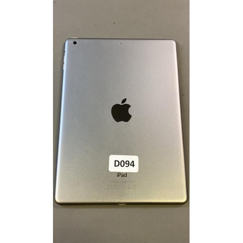 9671 - APPLE IPAD AIR A1474 / 32GB / SERIAL: DMPNW5B6FK11 / I-CLOUD UNLOCKED / RESTORED TO FACTORY DEFAULTS