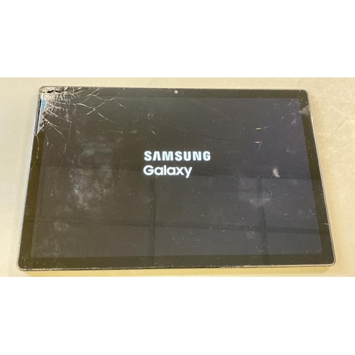 9674 - SAMSUNG GALAXY TAB A8 / SN: R9PRC0M9E4A - SCREEN DAMAGED -/ GOOGLE ACCOUNT UNLOCKED / RESTORED TO FA... 