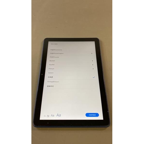 9677 - AMAZON FIRE HD 10 10.1'' (2021) / T76N2B / RESTORED TO FACTORY DEFAULTS