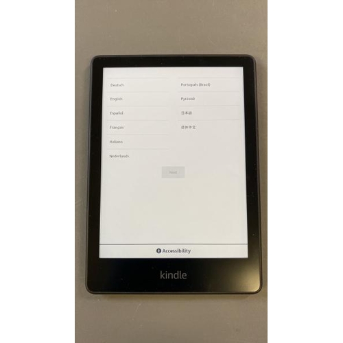 9685 - AMAZON KINDLE PAPERWHITE - 11TH GEN /  M2L3EK / RESTORED TO FACTORY DEFAULTS