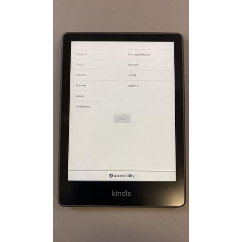 9690 - AMAZON KINDLE PAPERWHITE - 11TH GEN /  M2L3EK / RESTORED TO FACTORY DEFAULTS