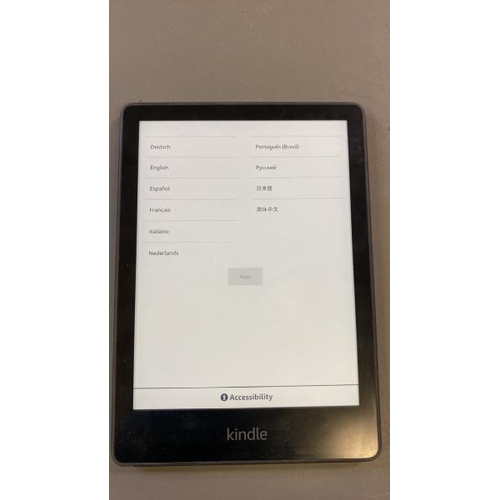 9694 - AMAZON KINDLE PAPERWHITE - 11TH GEN /  M2L3EK / RESTORED TO FACTORY DEFAULTS