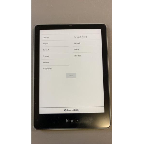 9697 - AMAZON KINDLE PAPERWHITE - 11TH GEN (2021) /  M2L4EK / RESTORED TO FACTORY DEFAULTS