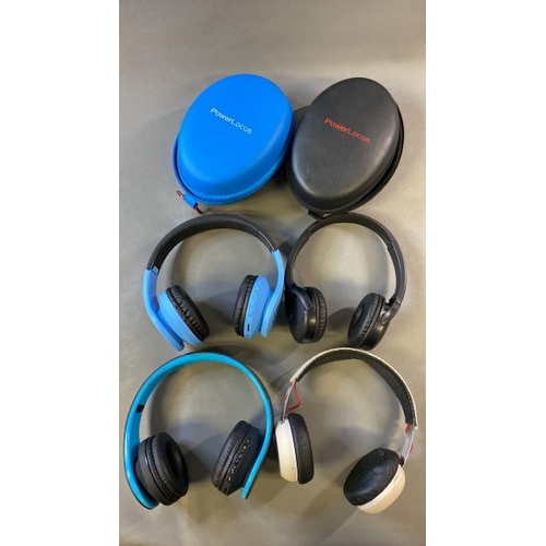 9724 - X4 HEADPHONES INCL. SONY, POWER LOCUS AND SKULLCANDY