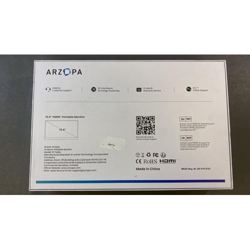 9839 - 2X ARZOPA PORTABLE MONITOR MODEL S1 TABLE