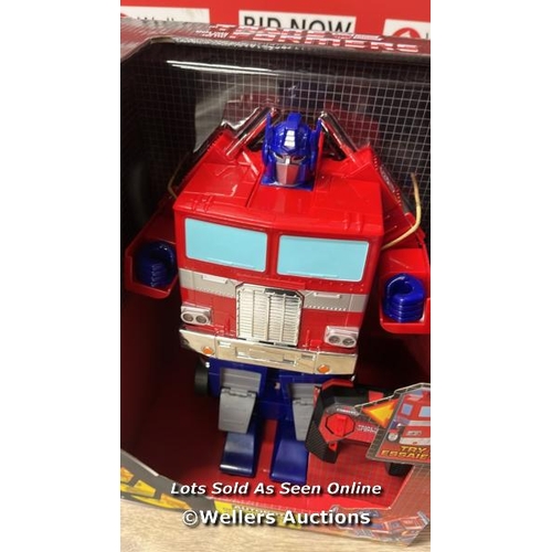 9014 - JADA TRANSFORMERS AUTOBOT OPTIMUS PRIME CONVERTING RC / APPEARS NEW