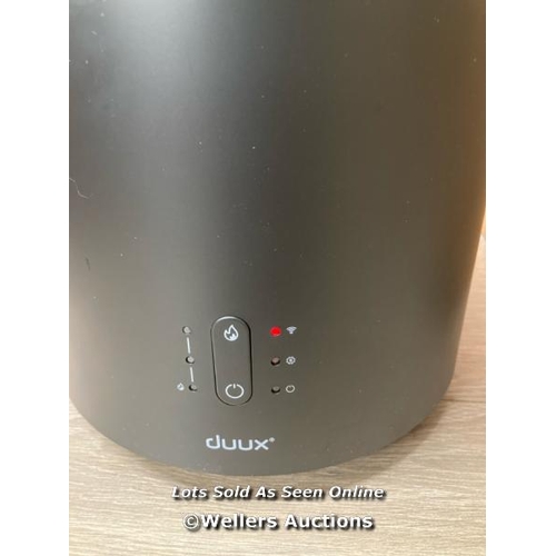 9071 - DUUX THREESIXTY 2 SMART FAN HEATER IN BLACK, DXCH30UK / POWERS UP, MINIMAL SIGNS OF USE