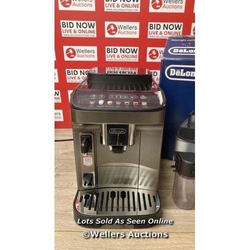 9081 - DE'LONGHI MAGNIFICA EVO BEAN TO CUP COFFEE MACHINE - ECAM290.83.TB / POWERS UP, MINIMAL SIGNS OF USE