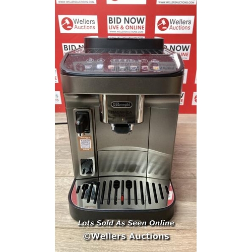 9081 - DE'LONGHI MAGNIFICA EVO BEAN TO CUP COFFEE MACHINE - ECAM290.83.TB / POWERS UP, MINIMAL SIGNS OF USE