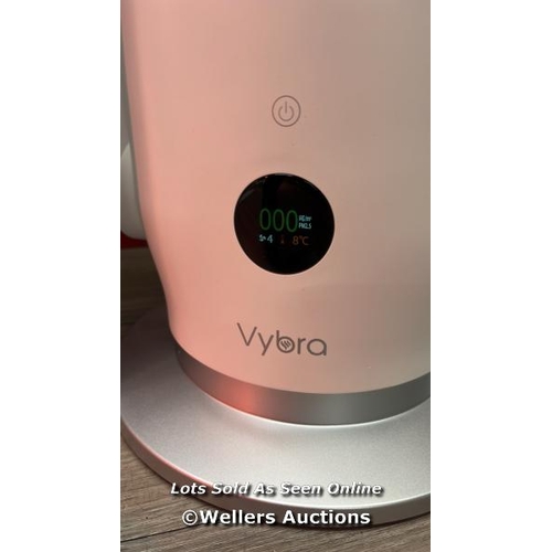 9084 - VYBRA ARCH 3 IN 1 PTC HEATER, BLADELESS COOLING FAN & UV AIR PURIFER, WHITE VSA001 / APPEARS NEW OPE... 