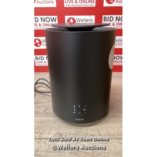 9089 - DUUX THREESIXTY 2 SMART FAN HEATER IN BLACK, DXCH30UK / APPEARS NEW OPEN BOX