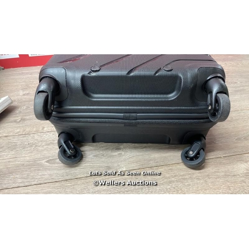 9099 - AMERICAN TOURISTER JET DRIVER 55CM CARRY ON HARDSIDE SPINNER CASE / ALL IN GOOD CONDITION / MINIMAL ... 