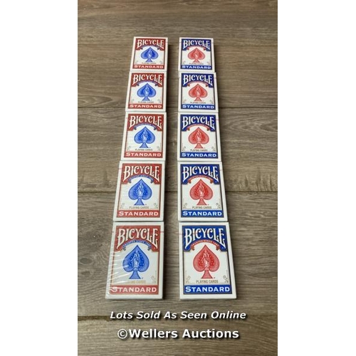 9130 - BICYCLE PLAYING CARDS / 2 PACKS MISSING