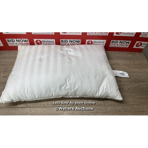 9207 - HOTEL GRAND DOWN ROLL PILLOW / MINIMAL SIGNS OPF USE / D20