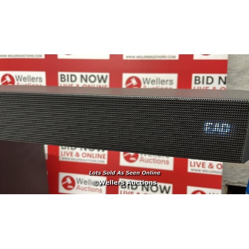 9467 - SAMSUNG HW-Q600C/XU SOUNDBAR / POWERS UP / CONNECTS TO BLUETOOTH AND PLAYS MUSIC / MINIMAL SIGNS OF ... 